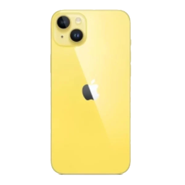iPhone 14 256GB Yellow back dual 12MP camera system – new Tunisia