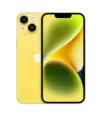 iPhone 14 256GB Yellow back and front dual camera OLED display – new Tunisia