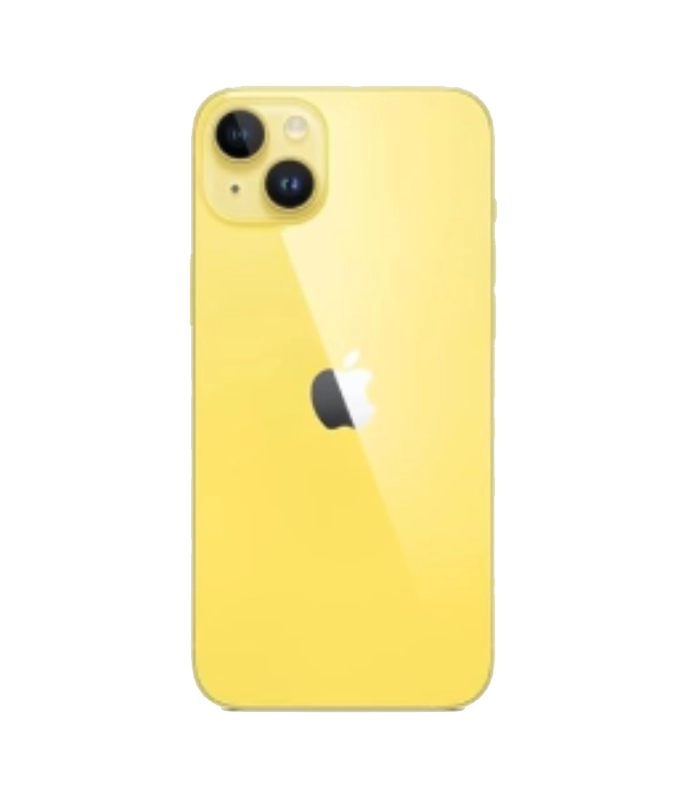 iPhone 14 256GB Yellow back dual 12MP camera system – new Tunisia