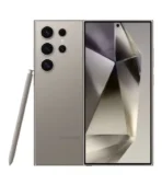 Samsung Galaxy S24 Ultra 256GB Titanium Gray back and front S Pen display – new Tunisia