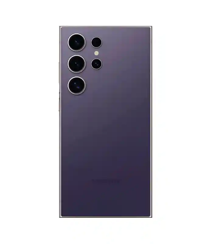 Samsung Galaxy S24 Ultra 256GB Titanium Violet back 200MP camera – new Tunisia
