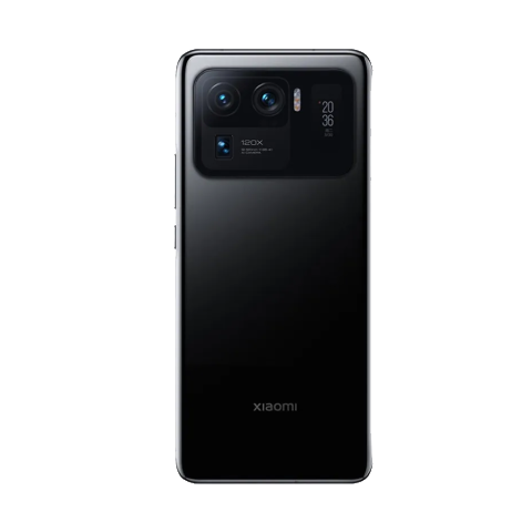 Xiaomi Mi 11 Ultra 5G Black back triple camera 120x zoom rear mini display