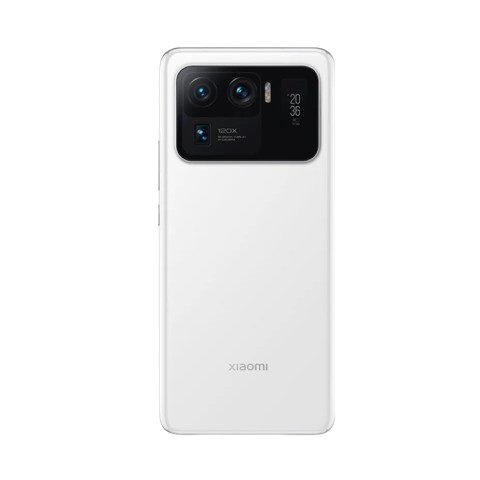 Xiaomi Mi 11 Ultra 5G White back triple camera system 120x periscope zoom